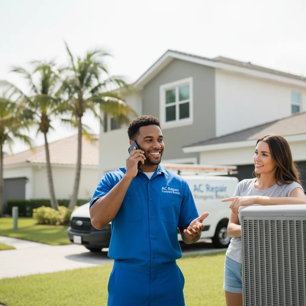 AC Repair Pompano Beach customer support in Reserve